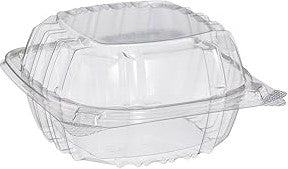 Dart - 6" Clear OPS Plastic Sandwich Container, 500/Cs - C57PST1