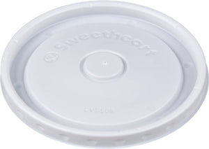 Dart - 6 Oz 8 Oz 10 Oz Vented Food Container Lid Paper Container Fits, 2000/cs - LVS508-0007