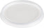 Dart - 6 Oz HIPS Plastic Translucent Non-vented Lid, 1000/Cs - 6JLNV