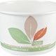 Dart - 8 Oz Solo Bare Eco-Forward Paper Soup /Food Cup Paper Container Leaf Design, 1000/cs - V508PL-JT330