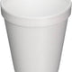 Dart - 8 Oz White Tall Foam Cups, Pack of 1000 - 9J8