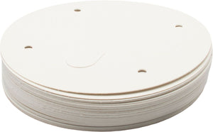 Dart - 83 Oz Solo Paper Tab Lids fits Paper Buckets, Pack of 100 - 5VT19S-N1125