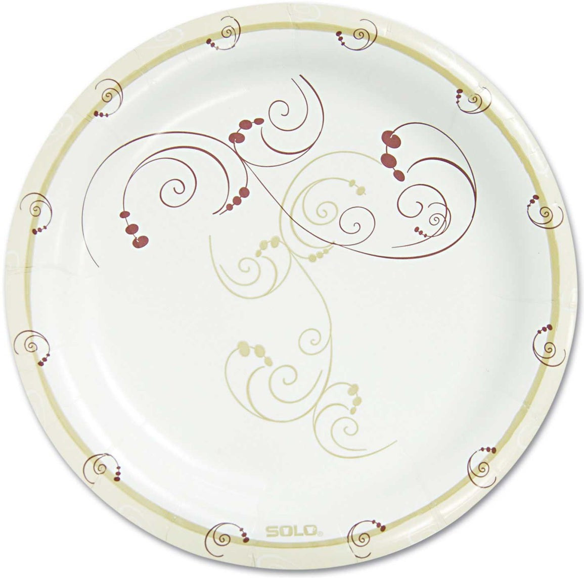 Dart - 8.75" Decorated Retail Paper Plates, 12 x 44/Cs - RD9PC-JA481