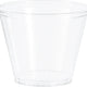 Dart - 9 Oz Clear Squat PET Cup, 1000/Cs - TP9R