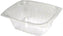 Dart - ClearPac 8 oz-16 oz Flat Deli Lid Plastic Containers Clear, Pack of 1008- C12DLR