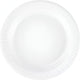 Dart - Concord 7" Non-Laminated White Foam Plates, Pack of 1000 - 7PWCR