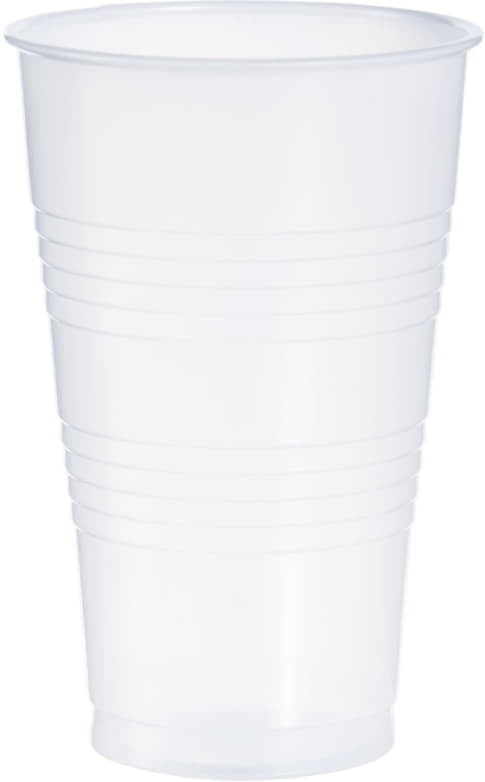 Dart - Conex Galaxy 3.5 Oz Translucent Plastic Cups, Pack of 2500 - 35N25