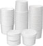 Dart - Flexstyle DSP 16 Oz White Vented Lid Fits Paper Container, Pack of 500 - CH16A-4000