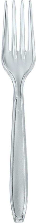 Dart - Impress Clear Full Length Heavy Weight Boxed Cutlery Fork, Pack of 1000 - HSCFX-0090