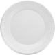 Dart - Quite Classic 9" White XPS Laminated Foam Plates , Pack of 500 - 9PWQR