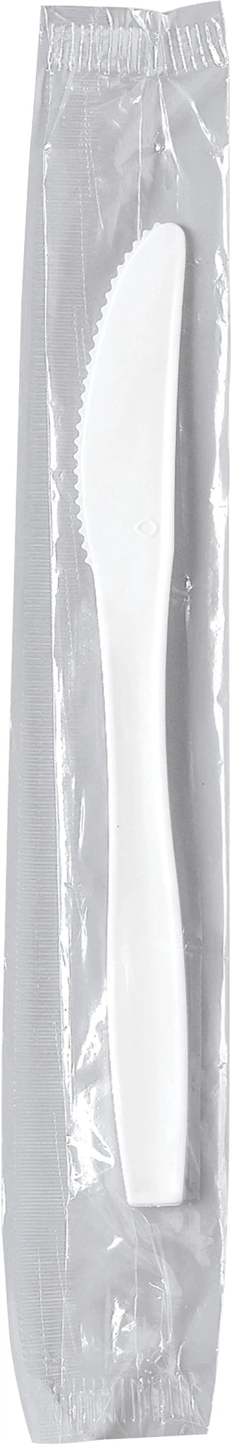 Dart - Regal White Medium Weight Cutlery Knife, Pack of 1000 - MOWK