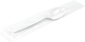 Dart - Regal White Soup Spoon Individually Wrapped Medium Weight Cutlery, Pack of 1000 - MOW4