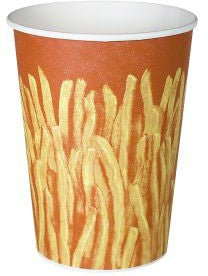 Dart - Solo 12 Oz Paper French Fry Cup, 1000/Cs - GRS12-00021