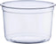 Dart - Solo 16 Oz Clear Round Plastic Container/Bowl, 500/Cs - CRS16X-0090