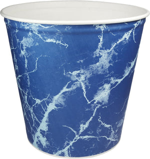 Dart - Solo 165 Oz Double Wrapped Grease-Resistant Marble Design Paper Buckets, Pack of 100 - 10T1-00069