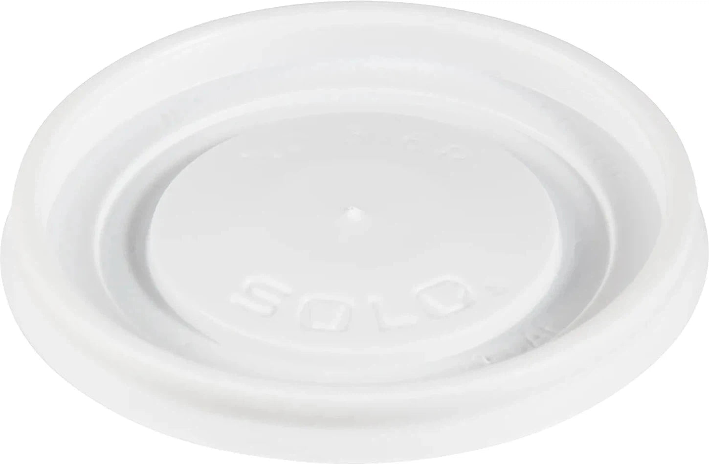 Dart - Solo 4 Oz White Vented Lid Fits Paper Hot Cups, Pack of 1000 - VL34R-0007