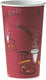 Dart - Solo Bistro 12 Oz Paper Hot Cups, Pack of 1000- 412SIN-0041