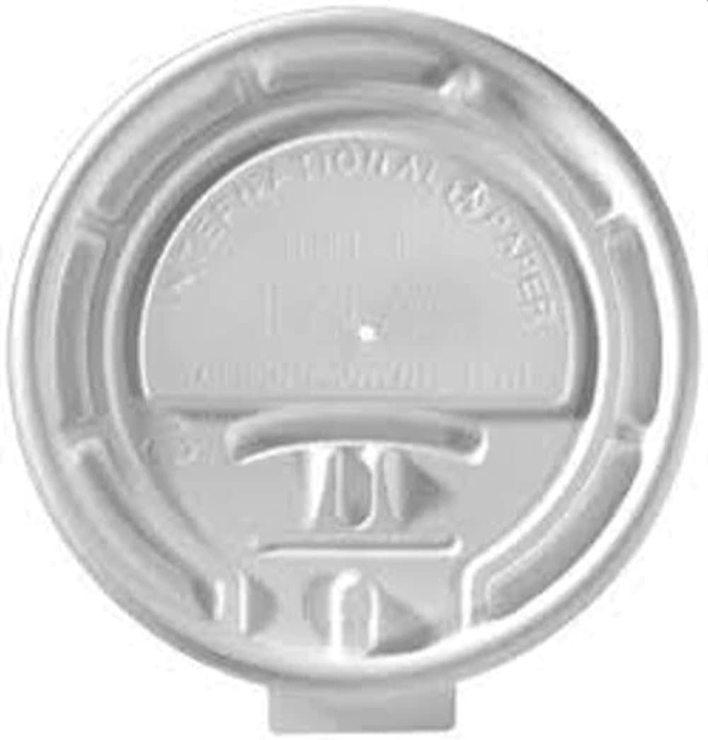 Dart - Solo Done Lid fits 12C, 16C, 20C Plastic Containers, Pack of 1000- LD16C1