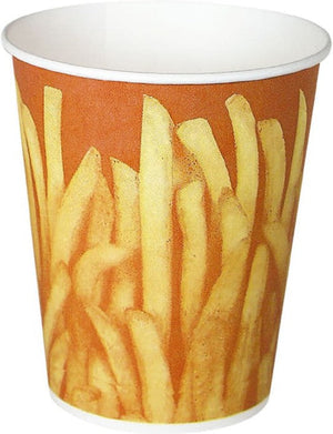 Dart - Solo Grease-Resistant 16 oz French Fry Paper Cups , Pack of 1000 - GRS16-00021