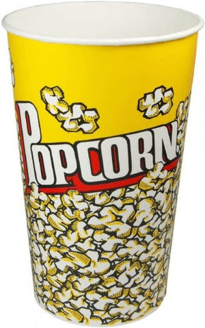 Dart - Solo Popcorn Print 64 Oz Grease-Resistant Paper Cups, 360/cs - VP64-00061