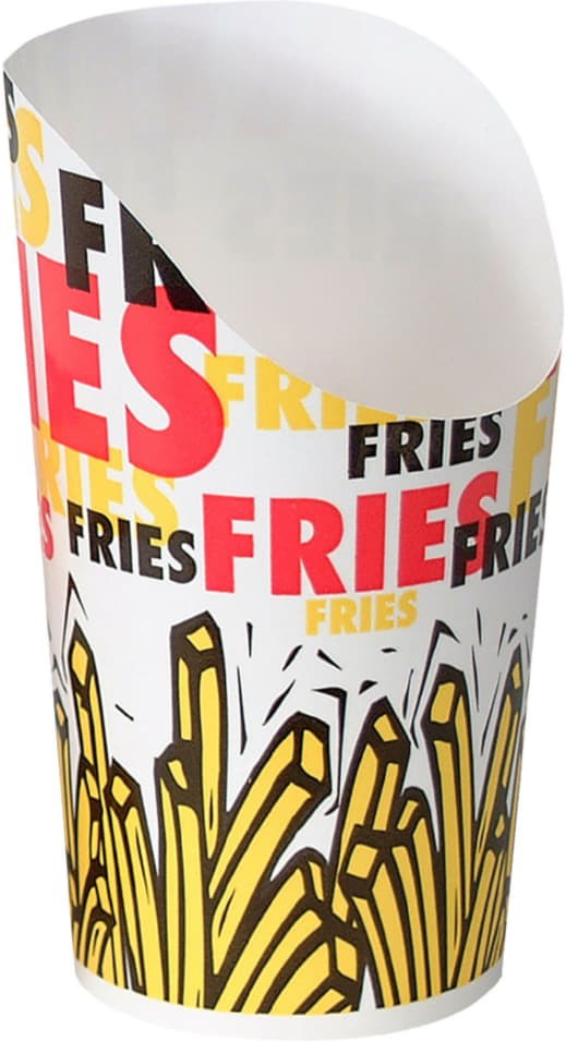 Dart - Solo Scoop Fries Design 9 Oz Paper Container, Pack of 600- GSP80-83013