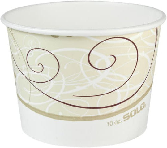 Dart - Solo VS DSP 10 Oz Symphony Design Paper Container, Pack of 1000- VN510-J8000