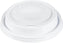 Dart - White Cappuccino Cup Lids, 1000/Cs - DRT16EL