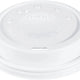 Dart - White Cappuccino Cup Lids, 1000/Cs - DRT16EL