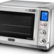 DeLonghi - 0.8 Cu. Ft. Stainless Steel Livenza Digital Convection Oven with True Element & Fan - EO241250M