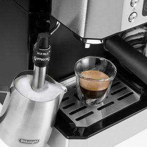 DeLonghi - All-In-One Coffee Espresso Cappuccino Latte Machine with Adjustable Frother - COM532M