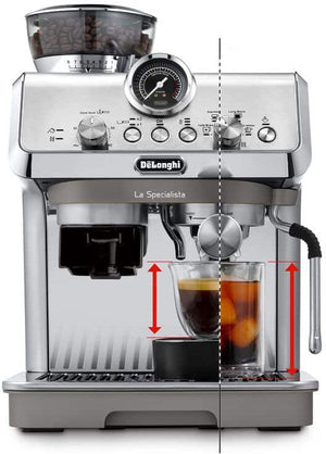 DeLonghi - La Specialista Arte EVO Stainless Steel Espresso Machine with Cold Brew - EC9255M