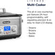 DeLonghi - Livenza 6 QT All-in-One Programmable Multi-Cooker - CKM1641D