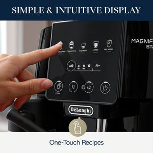 DeLonghi - Magnifica Start Espresso Machine with LatteCrema System - ECAM22080B