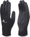 Degil Safety - #10 Black Polyester Knitted Glove With Polyurethane Coating on Palm, 240 Pairs/Case - VE702PN10