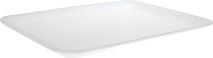 Dyne-A-Pak Inc. - 10" x 8" x 0.625" 38/8S White Foam Meat Trays, Pack of 500 - 2010380W00