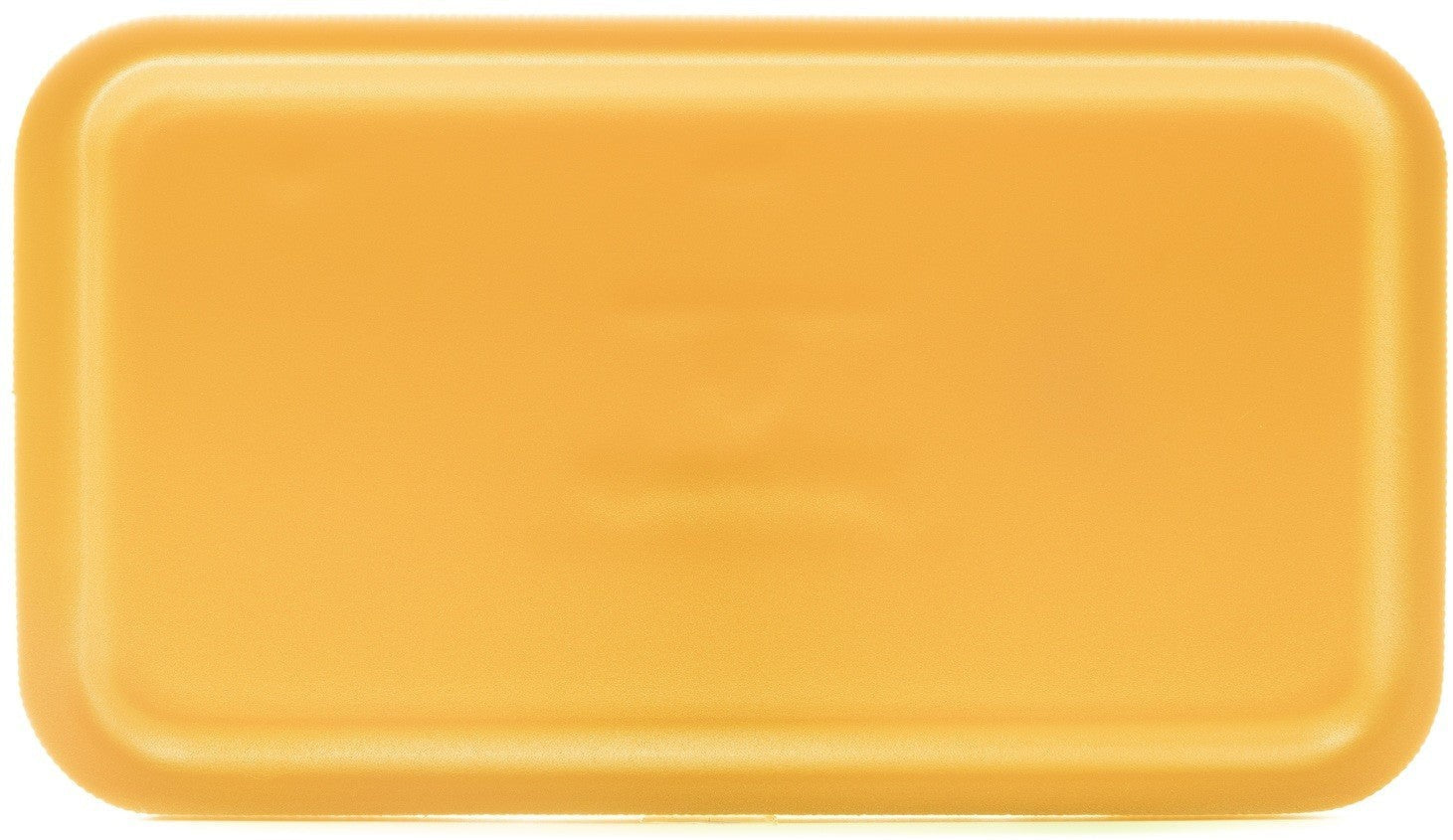 Dyne-A-Pak Inc. - 10.75" x 5.88" x 0.69" 10S Yellow Foam Meat Trays, Pack of 500 - 201010SY00