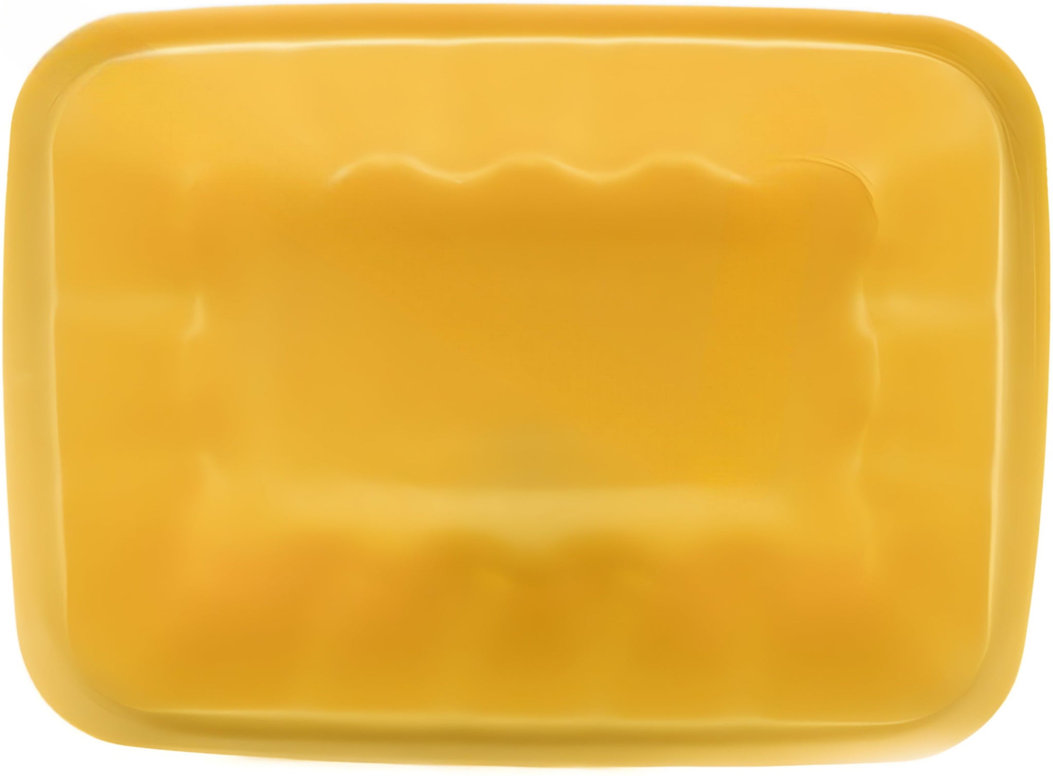 Dyne-A-Pak Inc. - 8.25" x 6" x 1.875" 42P Yellow Foam Meat Trays, Pack of 400 - 201042PY00