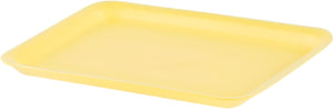 Dyne-A-Pak Inc. - 9.125" x 7.125" x 0.625" 34/4S Yellow Foam Meat Trays, Pack of 500 - 2010340Y00