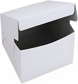 EB Box - 4" x 4" x 4" White 1 Pack Regular Cupcake Box, Pack of 100 - EB5279I