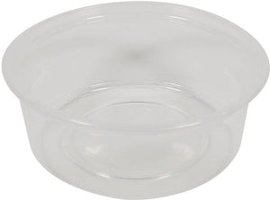 E. Hofmann Plastics - 8 Oz PP Clear Deli Containers,500/Cs - HT08-99A