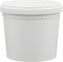 E. Hofmann Plastics - 88 Oz White Tamper Evident Pail with Handle - PR26