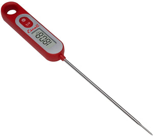 Escali - 5.6" Long Stem Red Digital Thermometer - DH9-R