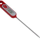 Escali - 5.6" Long Stem Red Digital Thermometer - DH9-R