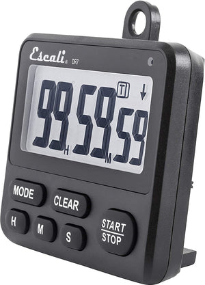 Escali - Black Extra Loud Digital Timer - DR7