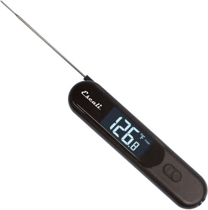 Escali - Black Infrared Surface & Folding Probe Digital Thermometer - DH7