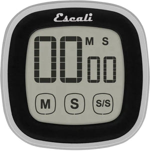 Escali - Black Touch Screen Digital Timer - DR3-B