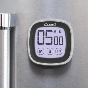 Escali - Black Touch Screen Digital Timer - DR3-B