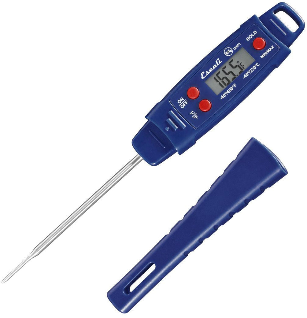 Escali - Digital Waterproof Thermometer With Protective Sheath Handle - DHP3