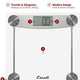 Escali - Glass & Chrome Bathroom Scale - E184