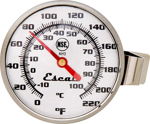 Escali - IInstant Read Large Dial Thermometer With Fahrenheit Protective Sheath Shatter Proof - AH3